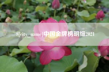 福安中国金牌榜明细2021