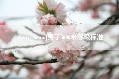 福安男子5000米等级标准