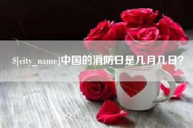 福安中国的消防日是几月几日？