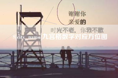 福安九宫格数字对应方位图