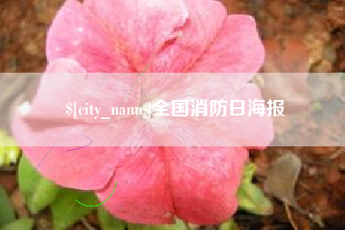 福安全国消防日海报