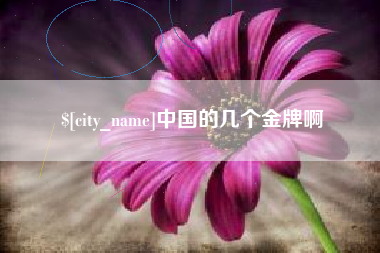 福安中国的几个金牌啊