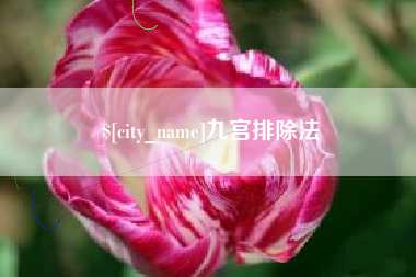 福安九宫排除法