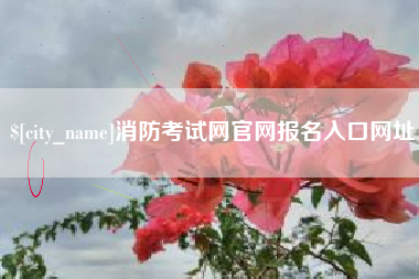 福安消防考试网官网报名入口网址