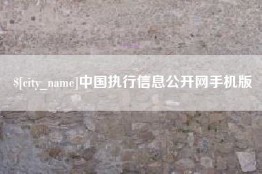 福安中国执行信息公开网手机版