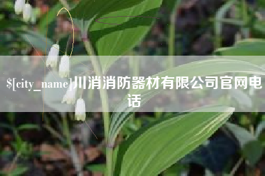福安川消消防器材有限公司官网电话