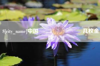 福安中国🇨🇳几枚金牌