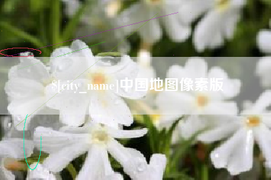 福安中国地图像素版