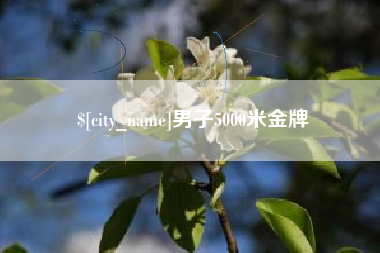 福安男子5000米金牌
