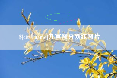 福安九宫图分割线图片