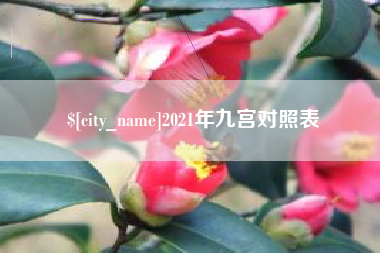 福安2021年九宫对照表