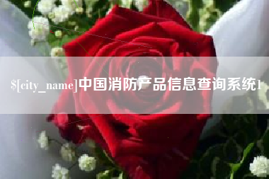 福安中国消防产品信息查询系统1