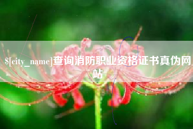 福安查询消防职业资格证书真伪网站