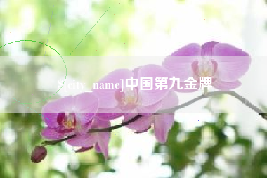 福安中国第九金牌
