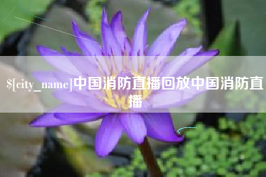 福安中国消防直播回放中国消防直播